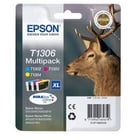 Epson Stag Multipack de 3 cores T1306 Tinta DURABrite Ultra - Epson C13T13064010