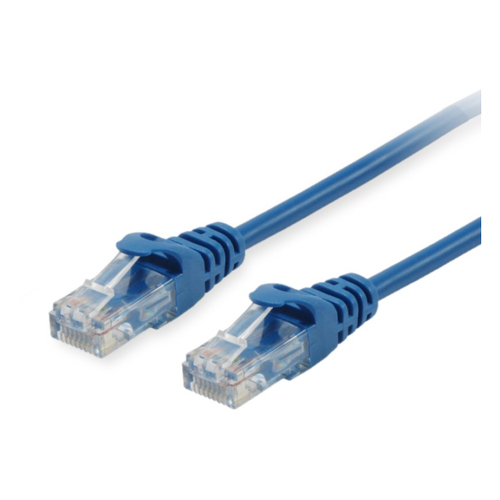EQUIP CHICOTE CAT6A U/UTP 0.25MT AZUL - Equip 603132