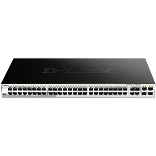 D-Link Smart Managed Switch 48 portas Gigabit 10/100/1000 Mbps + 4 portas Combo 1000BASE - D-Link DGS-1210-52/E