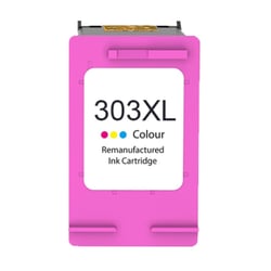 Cartucho de tinta colorido remanufaturado HP 303XL - substitui T6N03AE/T6N01AE - HP HI-303XLC
