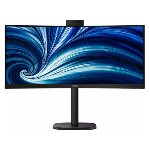 Philips Monitor VA 34" 21:9 Curvo Uwqhd HDMI DP USB-C Has Colunas - Philips 34B2U3600CH/00