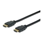 DIGITUS CABO HDMI-A M/M HIGH SPEED FULL HD 60p GOLD 2MT- PRETO - DIGITUS AK-330107-020-S