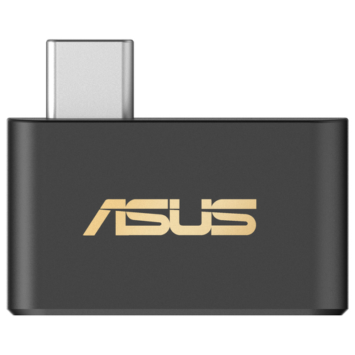 Asus Mini adaptador USB-BE93 Tri-band BE6500 WiFi 7, banda de 6 GHz, compatível com 4096-QAM, Plug and Play - Asus 90IG0AK0-MO0B00