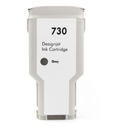 Impressora a jato de tinta genérica HP 730 Cinzento - Substitui P2V72A/P2V66A - HI-730GY