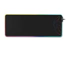 Tapete de rato gaming Krom Knout XL RGB - Iluminação RGB - Superfície em microfibra - Base em borracha - 90x35x0.3 cm - Preto - Krom NXKromKNTXLRGB