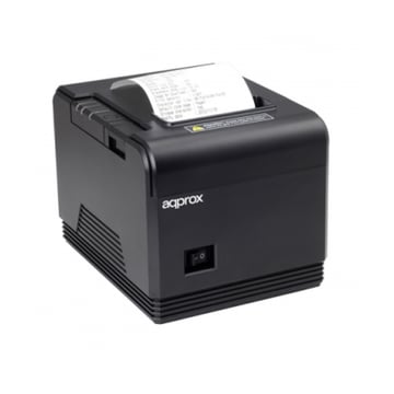 Impressora APPROX Térmica 203dpi 80mm, Preto - USB &#47; RJ11&#47;LAN - Approx APPPOS80AM-USBLAN