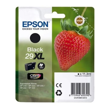Cartucho de tinta preto original Epson T2991 (29XL) - C13T29914012 - Epson C13T29914012