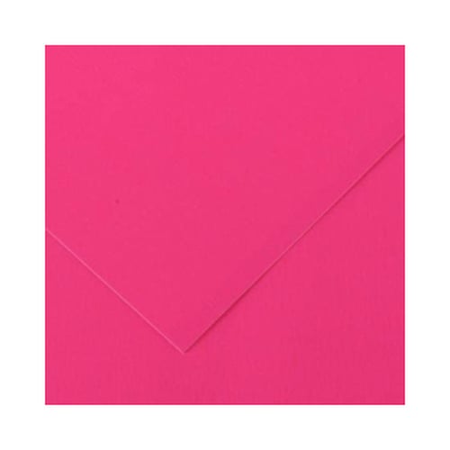 Cartolina 50x65cm Magenta Fluorescente 250g 25 Folhas Canson - Canson 17203812