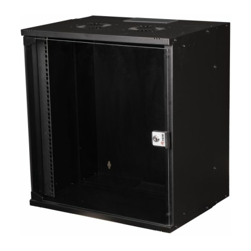 EQUIP ECO BASTIDOR 19" CABINET 12U 540X400MM RAL7035 BLACK - Equip EWM-12-5440-B