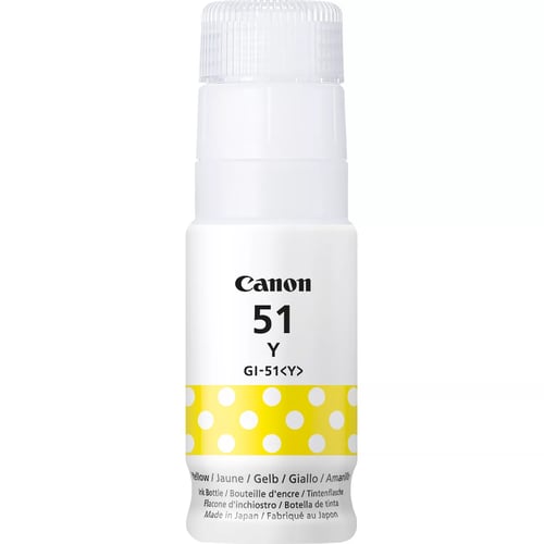 Frasco de tinta original amarelo Canon GI51 - GI51Y/4548C001 - Canon GI51Y
