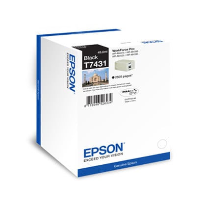 Epson WP-M4000/M4500 Series Ink Cartridge Black 2.5K - Epson C13T74314010