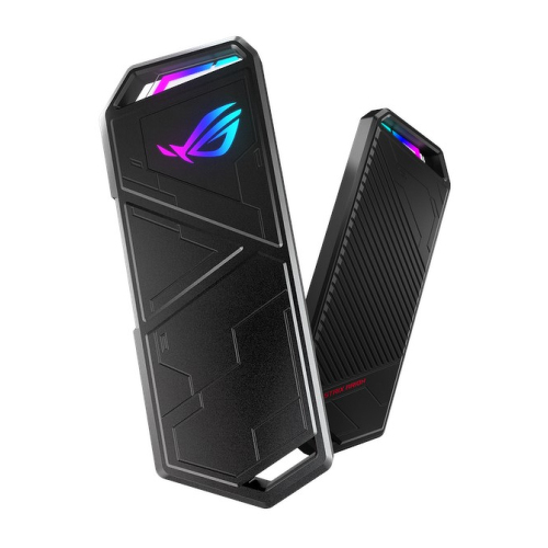 Caixa p/ SSD externo M.2 NVMe USB C/A 3.2 ASUS ROG Strix Arion M.2 Aura Sync RGB - Asus 90DD02H0-M09000