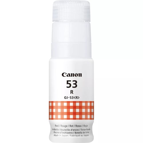 Frasco de tinta original vermelho Canon GI53 - GI53R/4717C001 - Canon GI53R