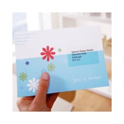 Etiquetas 099,1x038,1mm 25Fls Transparentes Avery 350un - Avery AVEL7563-25