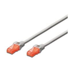EWENT CHICOTE SLIM CAT6 UTP 1MT BRANCO - Ewent IM1037