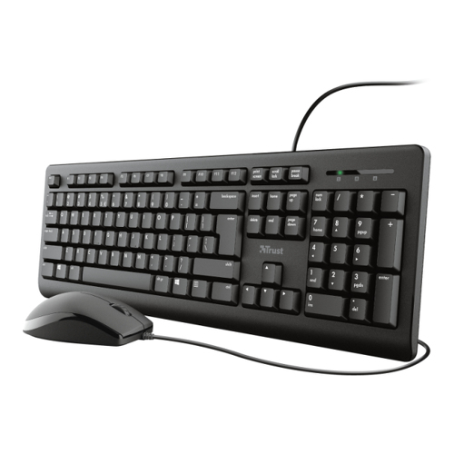 Teclado e Rato TRUST Primo PT - 23991 - Trust TECTRU23991
