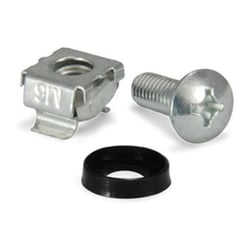 EQUIP KIT FIXAÇÃO PARAFUSOS M6 + ANILHA + PORCA GAIOLA (EMB. 50 UNID) - Equip 922493