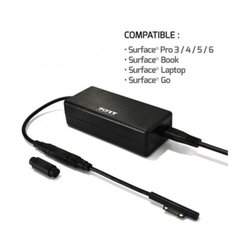 PORT CARREGADOR UNIVERSAL 60W MICROSOFT SURFACE - Port 900102