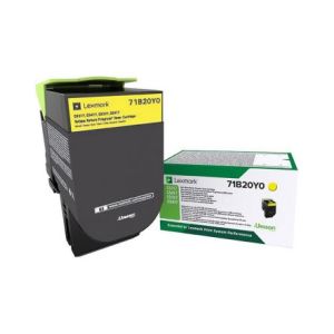 Cartucho de toner original amarelo Lexmark CS317/CS417/CS517/CX317/CX417/CX517 - 71B20Y0 - Lexmark 71B20Y0