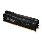 KINGSTON MEM 16GB 2666MHZ DDR4 CL16 DIMM (KIT 2) FURY BEAST BLACK - Kingston KF426C16BBK2/16
