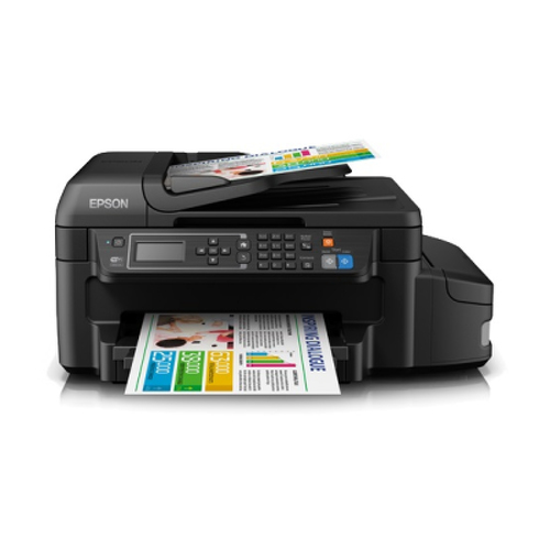 Epson EcoTank L655, Jato de tinta, Impressão a cores, 4800 x 1200 DPI, A4, Impressão directa, Preto - Epson C11CE71301