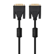 Cabo DVI-D 24+1 com Ferrito Cores, 2560+1600p 5.0m - Ewent EC1202