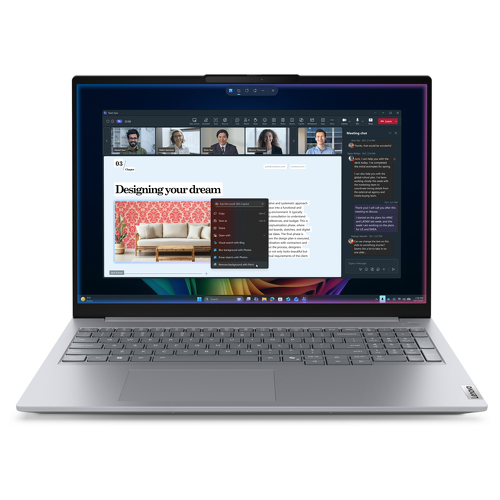Portátil Lenovo ThinkBook 16 G9 IPL Intel Core Ultra 7 355, 16 polegadas, WUXGA, 32 GB, SSD de 512, W11P - Lenovo 21UR005RPG