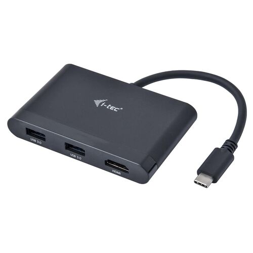 Adaptador i-tec USB-C - 1x HDMI, 2x USB 3.0 1x USB-C até 60W - s/Carregador - i-tec C31DTPDHDMI
