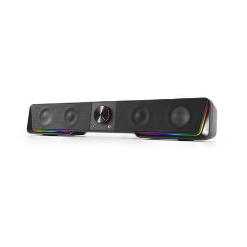 Redragon Darknest GS570 Bluetooth 5.0 3W - USB, AUX - Iluminação RGB - Redragon GS570