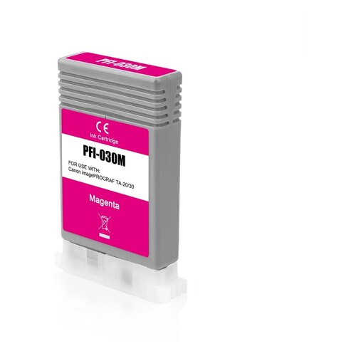 Tinteiro de pigmento magenta Canon PFI030 - Substitui 3491C001 - CI-PFI030MG(PG)