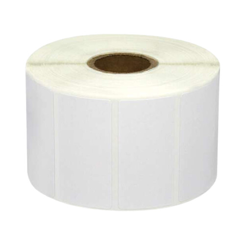 Etiquetas Perfuradas Genéricas Zebra 50x25 mm - 1000 Unidades - ZR-50x25(1000)