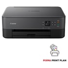 Canon PIXMA TS5350i, Jato de tinta, Impressão a cores, 4800 x 1200 DPI, Cópia a cores, A4, Preto - Canon 4462C086