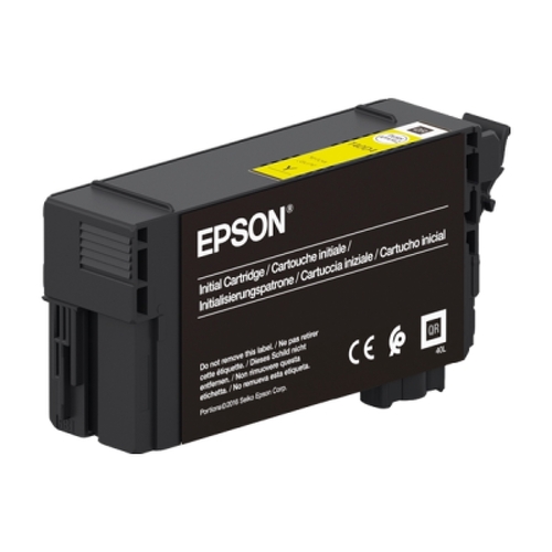Cartucho de tinta original Epson T40C4 amarelo UltraChrome XD2 C13T40C440 - Epson C13T40C440