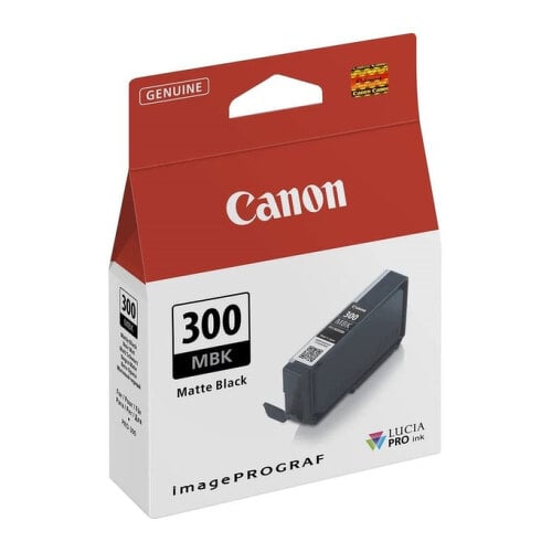 CANON TINTEIRO PRETO MATE PFI-300 MBK - Canon 4192C001
