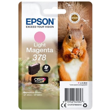 Epson Squirrel C13T37864010 tinteiro 1 unidade(s) Original Rendimento padrão Magenta claro - Epson C13T37864010