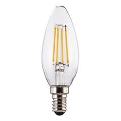 Lâmpada LED E14 Vela 4W 470lm Transparente Branco Quente - XAVAX by HAMA XAV112823