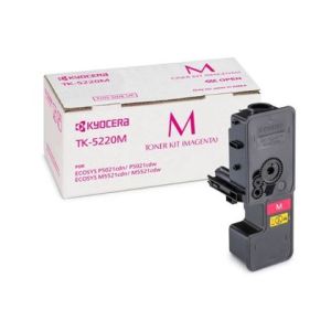 Tinteiro de toner original magenta Kyocera TK5220 - Substitui 1T02R9BNL1/TK5220M - Kyocera TK5220M