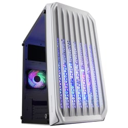 Caixa MARS GAMING MC-S2 MICRO-ATX CASE, 2X FRGB FAN, FRONT MESH, WINDOW, USB 3.0, WHITE - Mars Gaming MCS2W