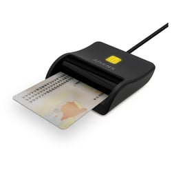 Leitor de cartões inteligentes Aisens DNI USB-C USB-C - Preto - Aisens ASCR-SN03C-BK