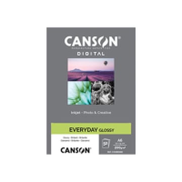 Papel 200gr Foto Canson Everyday Glossy 10,2x12,5cm 50 Folha - Canson 1084338