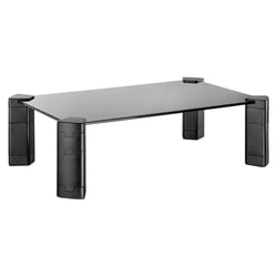 Suporte de elevação de vidro Aisens para monitor/portátil - Preto - Aisens MR01C-109