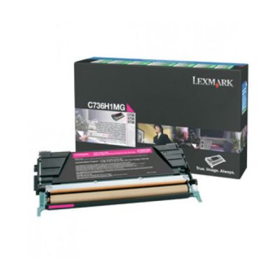 Lexmark C736H1MG toner 1 unidade(s) Original Magenta - Lexmark 0C736H1MG