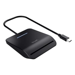 Trust Leitor de cartões inteligentes Primo USB-C Dni - Trust 26061