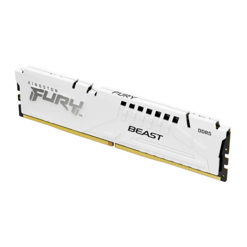 KINGSTON MEM 32GB 6000MT/S DDR5 CL40 DIMM FURY BEAST WHITE XMP - Kingston KF560C40BW-32