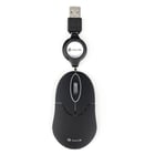 NGS Sin Raton USB 1000dpi - Cabo retrátil - 3 botões - Utilização ambidestra - Preto - NGS SINBLACK