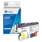 G&G Brother LC3237 Amarelo Cartucho de Tinta Pigmentada Compatível, 1.500 Páginas - Tinteiro Compatível LC3237Y