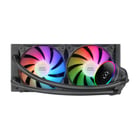 Watercooling MARS GAMING ML-LCD240, AIO 500W TDP, 2X FDB ARGB FANS, BLACK - Mars Gaming MLLCD240