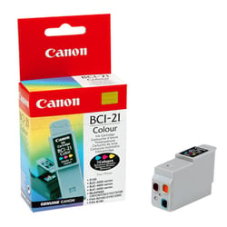Canon BCI-21 tinteiro Original Ciano, Magenta, Amarelo - Canon BCI21C