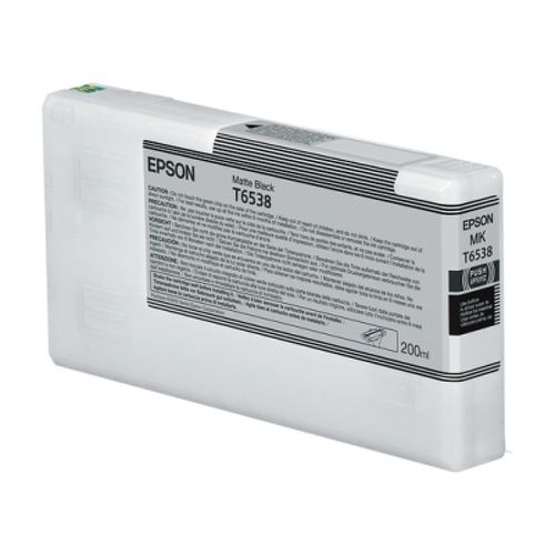 T6538 Matte Black Ink Cartridge (200ml) - Epson C13T65380N