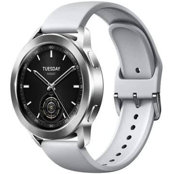 Xiaomi Watch S3 Smartwatch - Ecrã AMOLED de 1,43" - Moldura em aço inoxidável - NFC, Bluetooth 5.2 - Autonomia até 15 dias - Resistência 5 ATM - Cor prata - Xiaomi 265792
